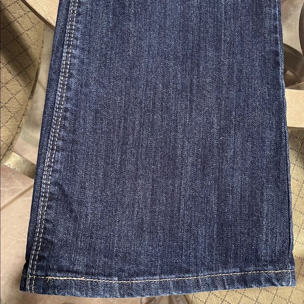 Levi's 526 Slender Boot Cut Jeans 29x30 Dark Wash Y2K Western Flap Pocket - Picture 4 of 9